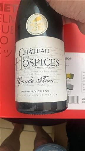 Roussillon Côtes-du-Roussillon Château Des Hospices Grande Terre 2015