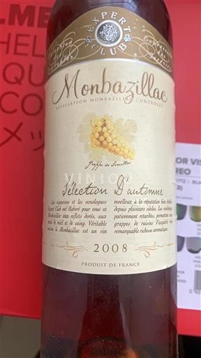 Zuidwest-Frankrijk Monbazillac Expert Club Sélection d'Automne 2008