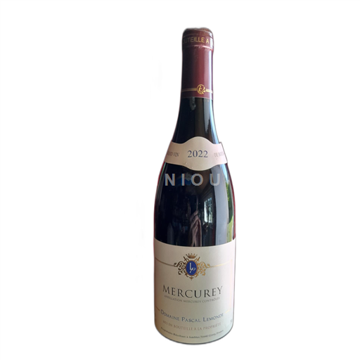 Burgundi Mercurey Pascal lemonde 2022 2022