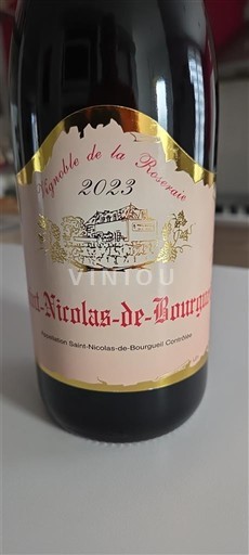 Loire-dalen Saint-Nicolas-De-Bourgueil Vignoble de la Roseraie 2023