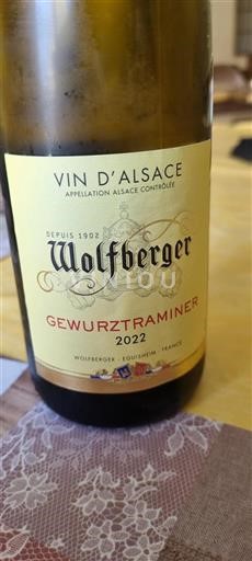 Alsasko Grand Cru Wolfberger Gewurztraminer 2022