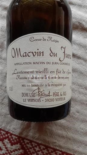 Jura Macvin du Jura Baud Père & Fils Ohne Jahrgang