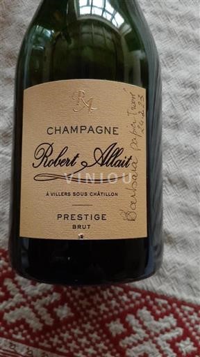 Champagne Sâm-panh Robert Allait Prestige Không niên vụ