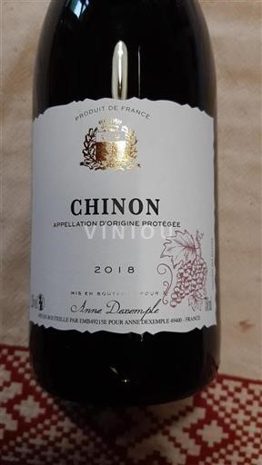Valle della Loira Chinon Anne Desample 2018