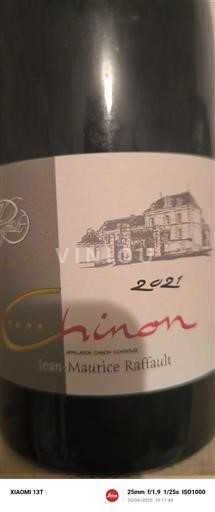 Thung lũng sông Loire Chinon Jean-Maurice Raffault 2021