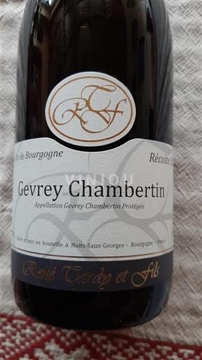 Borgonha Gevrey-chambertin René Tardy et Fils 2015