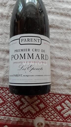 Burgund Pommard Premier Cru Domaine Parent Les Epenots 2004