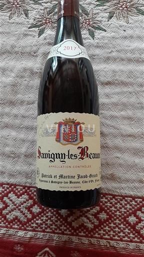 Burgundija Savigny-lès-beaune Patrick et Martine Jacob-Girard 2017