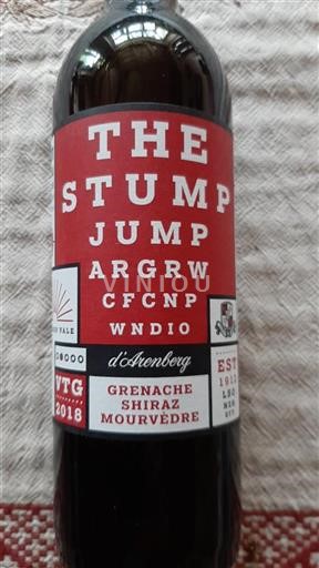 Južna Avstralija Ni doloceno Arenberg The Stump Jump 2018