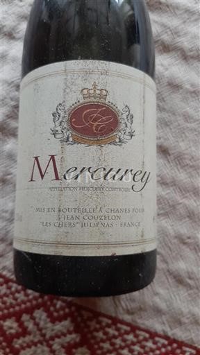 Bourgogne Mercurey Jean Couzelon 1996