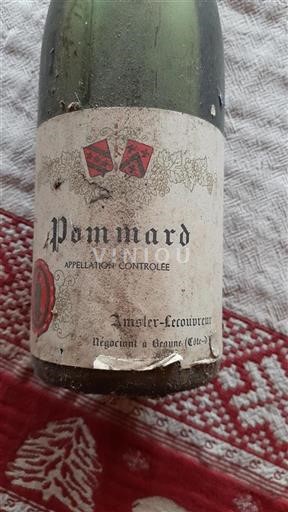 Burgundsko Pommard Amsler-Lecouvreur 1972