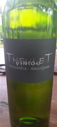 Vin Blanc sec Muscadelle - Sauvignon Theulet Non millésimé France Sud-Ouest IGP