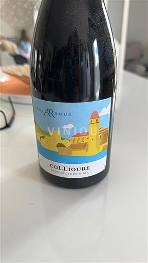 Roussillon Collioure Abbé Rous Réserve des Peintres 2019