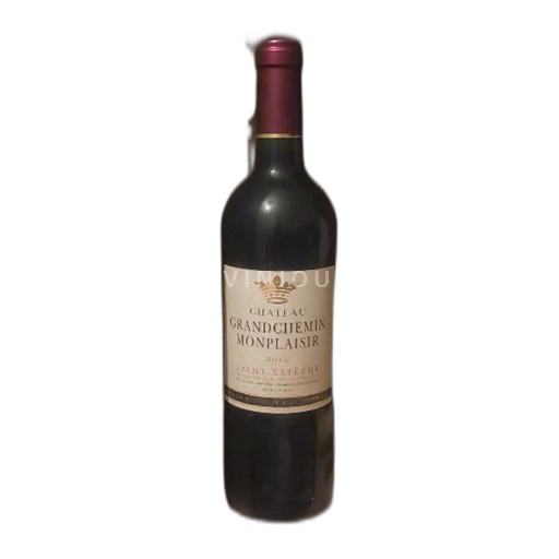 Vin Rouge sec Château Grand Chemin Monplaisir 2010 France Bordeaux Saint-Estèphe AOC