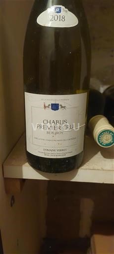 Bourgogne Chablis premier cru Premier Cru Verret Beauroy 2018