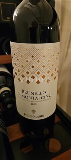Toscana Brunello di Montalcino Poggio Landi 2016
