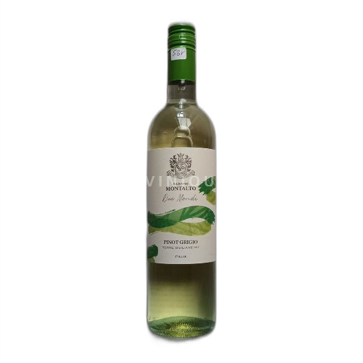 Vin Blanc sec Due Mondi - Pinot Grigio Barone Montalto 2024 Italie Sicile IGT