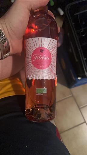 Vin Rosé sec Félibrée Non millésimé France Sud-Ouest IGP