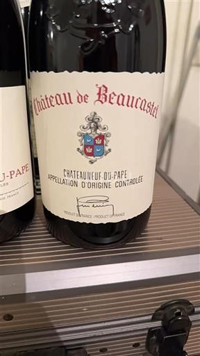 Thung lũng Rhône Châteauneuf-du-pape Château Beaucastel 2022