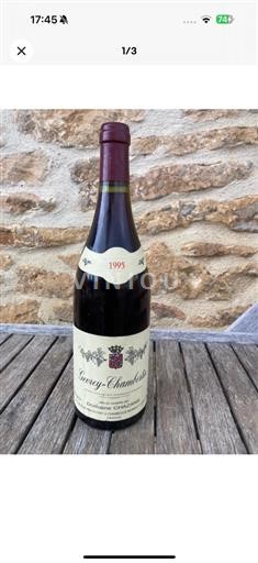 Borgonha Gevrey-chambertin Domaine Chazans 1995