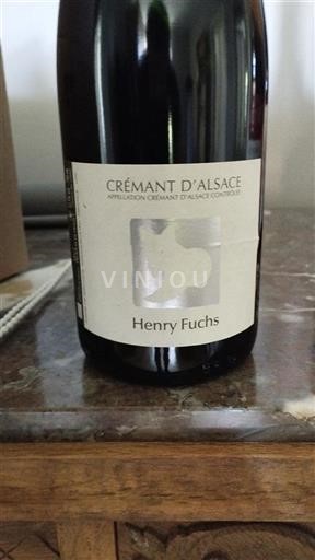 Alsace Crémant d'Alsace Henry Fuchs Icke årgångsbetecknad