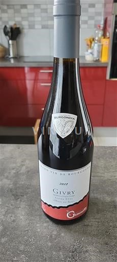 Borgoña Givry Domaine Genot-Boulanger Fûts 'Meix au Roi' 2022
