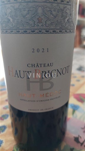 Bordeaux Haut-Médoc Château Haut Brignot 2021