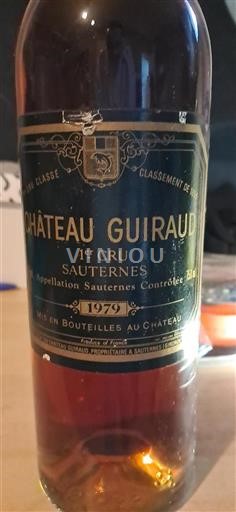Bordéus Sauternes Château Guiraud 1er Cru 1979