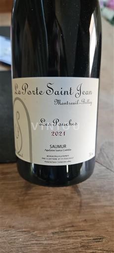 Loiredalen Saumur Domaine La Porte Saint Jean Les Pouches 2021