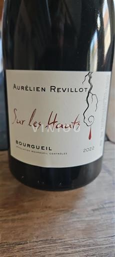 Loiredalen Bourgueil Aurélien Revillot Sur les Hauts 2022