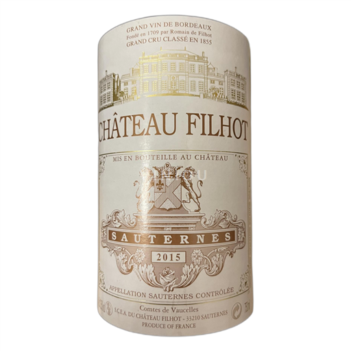 Bordeaux Sauternes Filhot 2015
