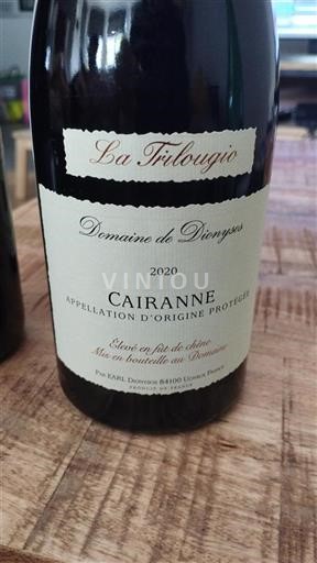 Valle del Rodano Cairanne Domaine Dionysos La Trilogie 2020