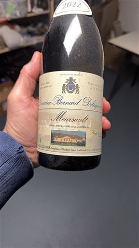 Burgundy Meursault Bernard Delagrange 2022