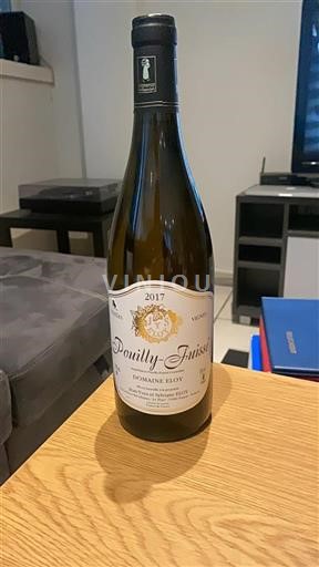 Bourgogne Pouilly-fuissé Domaine Eloy 2017