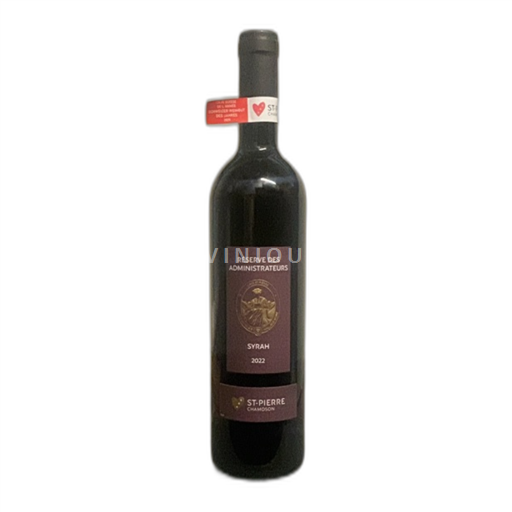 Vin Rouge sec Réserve des Administrateurs St-Pierre Chamoson 2022 Suisse Valais AOC