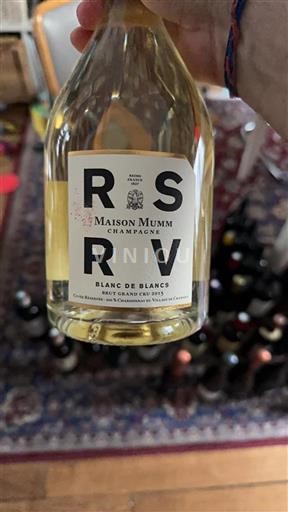 Champagne Champagner Maison Mumm RSRV Blanc de Blancs 2015