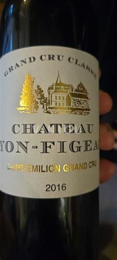 Burdeos Saint-Émilion Château Yon-Figeac 2016