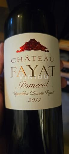 Bordeaux Pomerol Château Fayat 2017