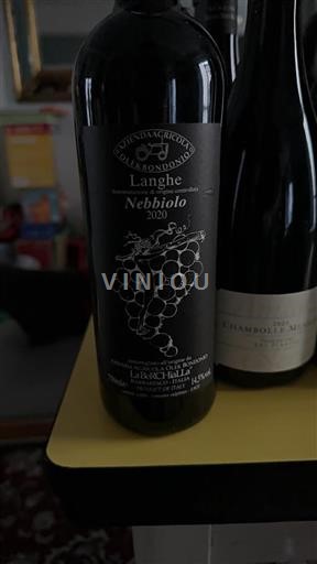 Piamonte Langhe Azienda Agricola Olek Bondonio Nebbiolo 2020