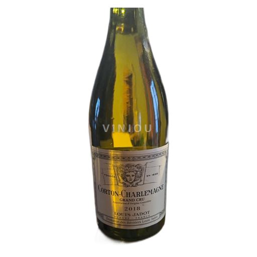 Vin Blanc sec Domaine Des Héritiers Louis Jadot 2018 France Bourgogne Corton-charlemagne AOC Grand Cru
