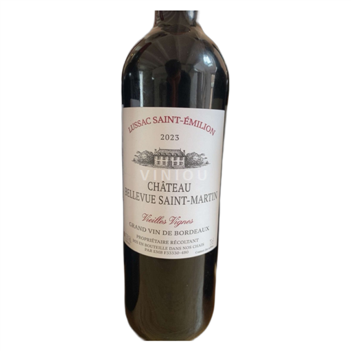 Bordeaux Lussac-saint-émilion Château Bellevue Saint Martin 2023
