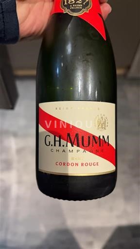 Champagne Sâm-panh G.H. Mumm Cordon Rouge Không niên vụ