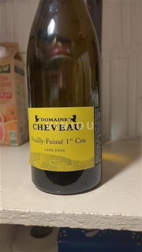 Bourgondië Pouilly-fuissé Premier Cru Domaine Cheveau Vers Cras 2022