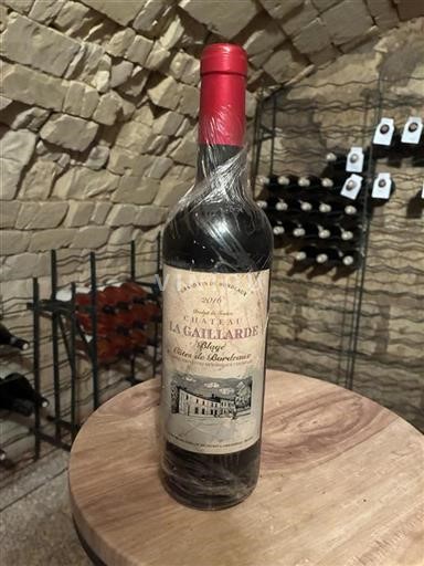 Burdeos Blaye-Côtes de Burdeos Château La Gaillarde 2016