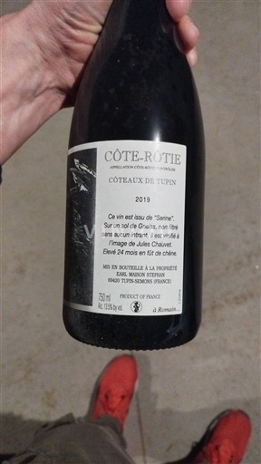 Vallée du Rhône Côte-rôtie Earl Maison Stephan Coteaux de Tupin 2019
