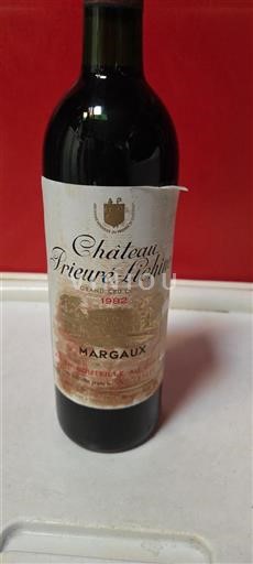 Bordeaux Margaux Grand Cru Classé Château Prieuré-Lichine 1982