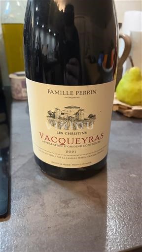 Valea Ronului Vacqueyras Famille Perrin Les christins 2021