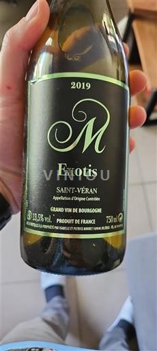 Burgundy Saint-Véran Domaine M Exotis 2019