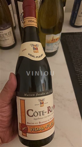 Vallée du Rhône Côte-rôtie Vidal-Fleury Brune et Blonde de Vidal-Fleury 2005