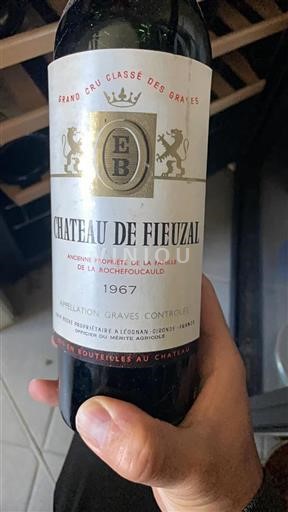 Bordeaux Graves Grand Cru Château Fieuzal 1967